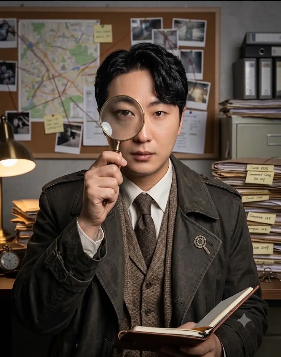 송재현의 탐정세계 제2화 키비주얼